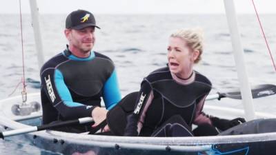 Ian Ziering - Tara Reid - Ian Ziering on Working With ‘Sharknado’ Co-Star Tara Reid for a Real-Life Shark Adventure - etonline.com