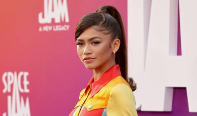 Zendaya Rocks a Colorful Outfit at 'Space Jam: Legacy' L.A. Premiere - See Red Carpet Photos! - www.justjared.com - Los Angeles