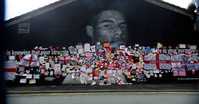 This is how the Marcus Rashford mural in Withington looks this morning - www.manchestereveningnews.co.uk - Italy