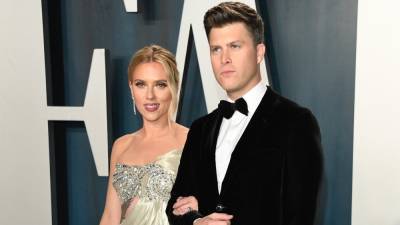 Scarlett Johansson Details Her COVID Wedding to Colin Jost - www.etonline.com
