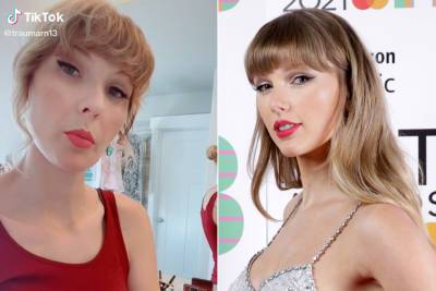 Uncanny Taylor Swift lookalike goes viral on TikTok - nypost.com