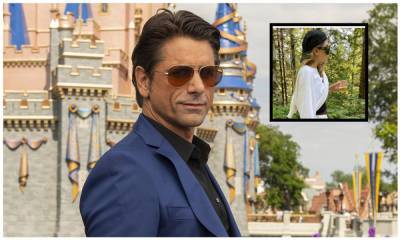 John Stamos reacts to viral photo of Ashley Olsen hiking with a machete and drink - us.hola.com