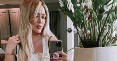 Hilary Duff - Matthew Koma - Mike Comrie - Hilary Duff shares intimate snaps of her giving birth to daughter Mae James Bair - ok.co.uk - USA
