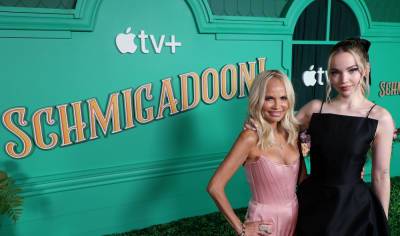 Kristin Chenoweth Reunites with Dove Cameron for 'Schmigadoon' Premiere in NYC! - www.justjared.com - New York