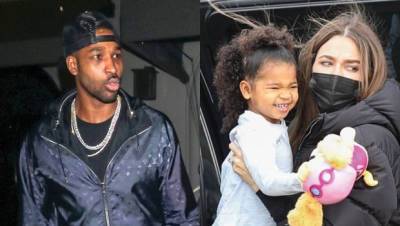 Tristan Thompson Pampers Daughter True, 3, By Painting Her Nails — Watch Cute Video - hollywoodlife.com - Poland