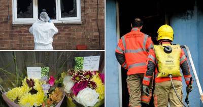 BREAKING: Gorton fire murder probe with police still at scene as victim named - www.manchestereveningnews.co.uk - Manchester
