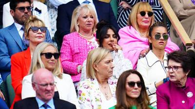 Meghan Markle’s BFF Priyanka Chopra Spotted Not Clapping For Prince William Kate At Wimbledon - hollywoodlife.com