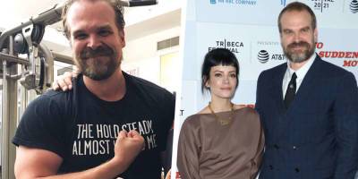 David Harbour Says His Wife Lily Allen Had "Mixed Feelings" about His Weight-loss - www.msn.com