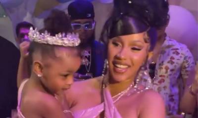 Cardi B reacts to backlash after buying $150,000 birthday gift for her daughter Kulture - us.hola.com