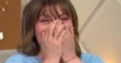Lorraine Kelly left red-faced as she accidentally makes 'rude' joke about her sex life - www.ok.co.uk
