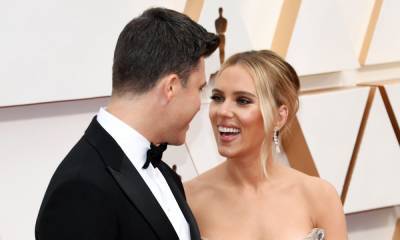 Scarlett Johansson describes her pandemic wedding with Colin Jost as ‘weird’ - us.hola.com