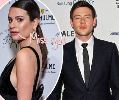 Lea Michele Remembers Cory Monteith On 8th Anniversary Of His Death - perezhilton.com