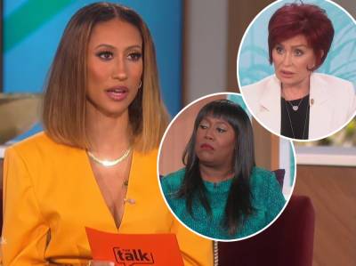 'I Don't Think You're Racist': Leaked Audio Reveals Elaine Welteroth Allegedly Sided With Sharon Osbourne After Explosive Episode Of The Talk - perezhilton.com