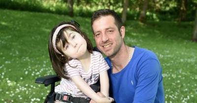Scots dad desperate for tiny daughter to walk after mum takes own life due to 'stress of tot's illness' - www.dailyrecord.co.uk - Scotland