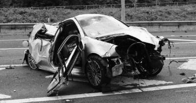 Snapchat mum filmed herself hitting M60 at 88mph - before crashing her VW Golf into barrier - www.manchestereveningnews.co.uk - Manchester