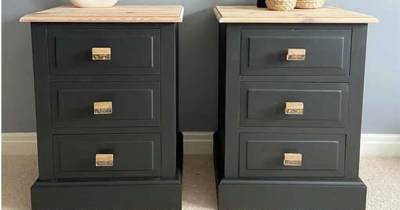 DIY budget queen saves £300 transforming £25 old drawers from Facebook Marketplace - www.dailyrecord.co.uk
