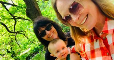 Inside Emmerdale star Michelle Hardwick’s family holiday with wife and baby son - www.ok.co.uk