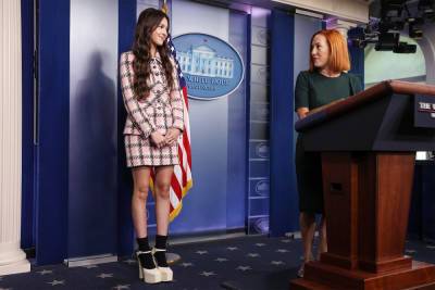 Get Olivia Rodrigo’s White House look for less: Tweed, pumps and more - nypost.com