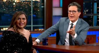 Stephen Colbert apologises for walking in on Mindy Kaling while changing; Jokes ‘I don't usually do this’ - www.pinkvilla.com
