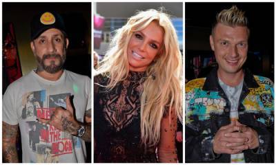 AJ McLean and Nick Carter from the Backstreet Boys share their support for Britney Spears and talk performing with *NSYNC - us.hola.com