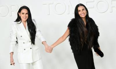 Demi Moore and Rumer Willis are the epitome of body confidence while on vacation in Greece - us.hola.com - Greece - county Moore