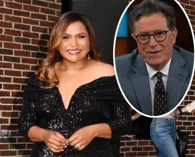 Stephen Colbert Is Sorry He Walked In On Mindy Kaling While She Was Changing! - perezhilton.com