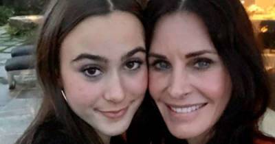 Courteney Cox's daughter would have dated a young Joey Tribbiani - www.msn.com