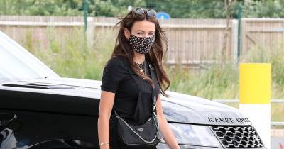 Michelle Keegan stuns in black as she takes £100,000 Range Rover for a drive - www.ok.co.uk - county Cheshire