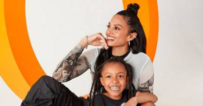 Alesha Dixon poses with mini me daughter Azura to launch latest George At Asda collection - www.ok.co.uk