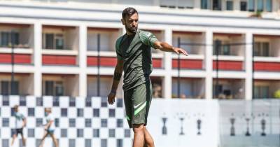 Bruno Fernandes trains with former club ahead of Manchester United return - www.manchestereveningnews.co.uk - Manchester - Belgium - Portugal