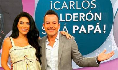 The sweet reason Carlos Calderón and Vanessa Lyon kept their pregnancy a secret - us.hola.com - Mexico