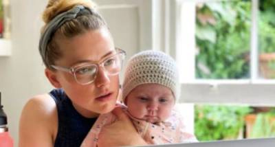 Amber Heard shares new pic with baby girl Oonagh; Pokes fun at how shes ‘the mom and the dad’ - www.pinkvilla.com