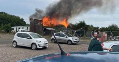 Huge fire at Fife Zoo as fire crews battle to control blaze - www.dailyrecord.co.uk - Scotland