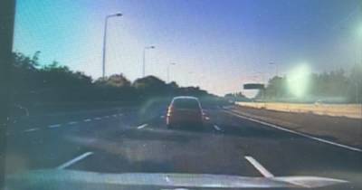 M60 middle lane hogger has car seized by police - www.manchestereveningnews.co.uk - Manchester