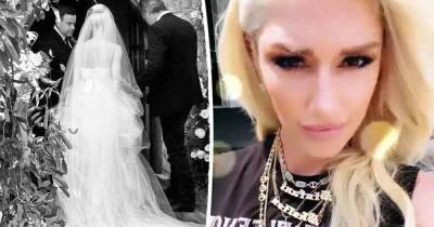 Gwen Stefani celebrates her two-week marriage anniversary - www.msn.com - Oklahoma