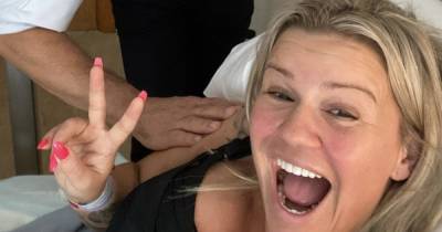 Kerry Katona 'so happy' with new boobs and praises surgeon after breast reduction - www.ok.co.uk