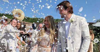 Inside photographer Karis Kennedy's star-studded wedding as Peter Crouch officiates nuptials - www.ok.co.uk