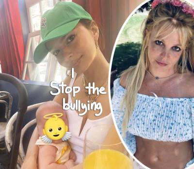 Emily Ratajkowski Compares Herself To Britney Spears After Trolls Call Her A 'S**tty Mom' - perezhilton.com
