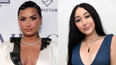 Demi Lovato and Noah Cyrus Hold Hands After Attending Six Flags Event With Friends - www.etonline.com - California - county Valencia