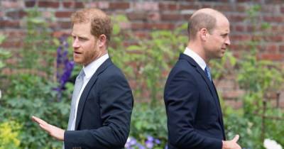 William and Harry spent six minutes together at statue unveiling and 'didn't have heart to heart' - www.ok.co.uk - USA