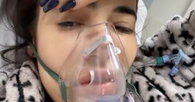 Hollyoaks star Stephanie Davis 'in so much pain' as she's rushed to hospital with Covid - www.ok.co.uk - county Davis
