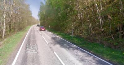 Biker rushed to hospital with 'serious' injuries after horror crash on A835 - www.dailyrecord.co.uk