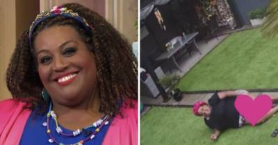 Alison Hammond shares footage of horror fall that left her in hospital for seven hours - www.ok.co.uk - Britain