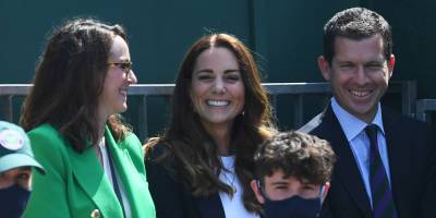 Kate Middleton Attends Wimbledon One Day After Princess Diana Statue Ceremony - www.justjared.com - London