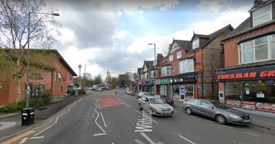Road shut in south Manchester with man on roof - www.manchestereveningnews.co.uk - Manchester
