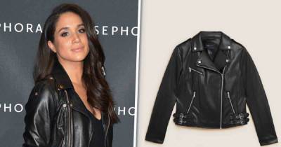 Loved Meghan Markle's leather jacket? This M&S one is so similar - www.msn.com
