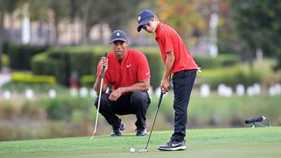 Tiger Woods Admits He Gets ‘Emotional’ About His Son Charlie, 12, Playing Golf In New Series - hollywoodlife.com
