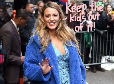 Blake Lively Condemns 'Scary Exploitation' Of Celeb Kids After 'Frightening' Paparazzi Incident - perezhilton.com - Australia