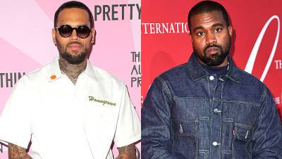 Chris Brown Hints In Cryptic Message That He’s Collaborated With Kanye West On Surprise Next Album - hollywoodlife.com