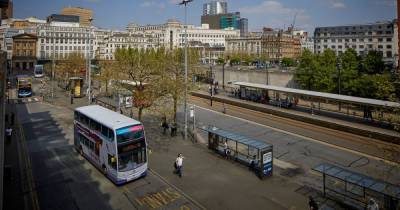 Man taken to hospital after police called to assault at Piccadilly Gardens bus stop - www.manchestereveningnews.co.uk